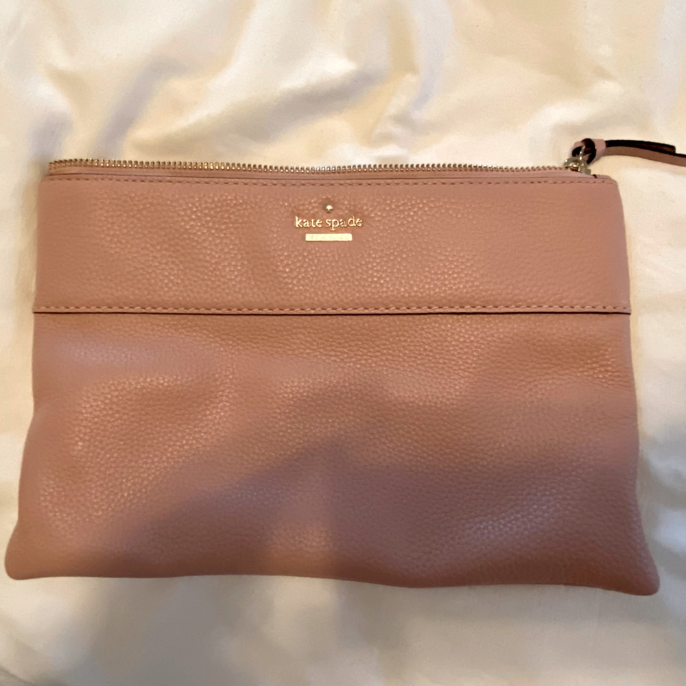 Kate spade clutch, pink.
